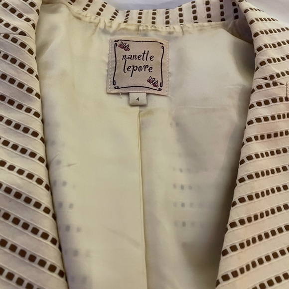 VINTAGE Nanette Lepore Blazer - Picture 9 of 10